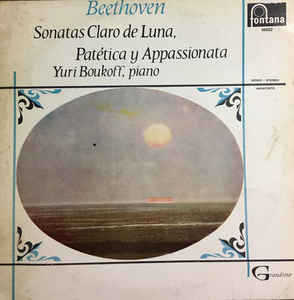 Yury Boukoff, Beethoven ‎– Sonatas Claro De Luna
