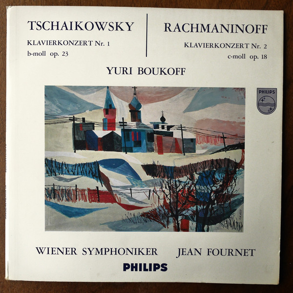 Tschaikowsky, Rachmaninoff, Yury Boukoff ‎– Klavierkonzert